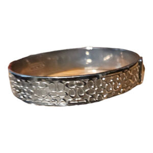 Coach Silver Bracelet One Size